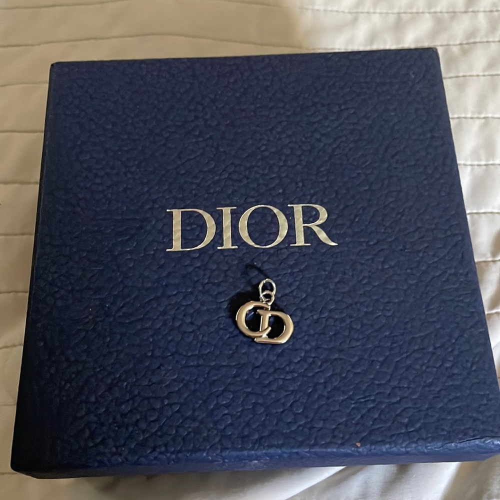 COPY - Christian Dior charm necklace pendant cd dior home men’s women’s earring… - Picture 2 of 7